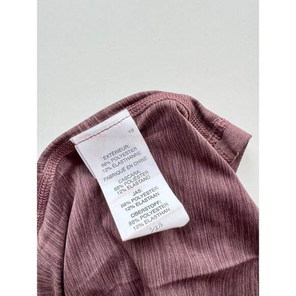 VUORI Lux Performance Heather Purple Full Length Racerback Tank, Size M - Picture 10 of 11